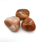 Carnelian Banded Tumbled Stone