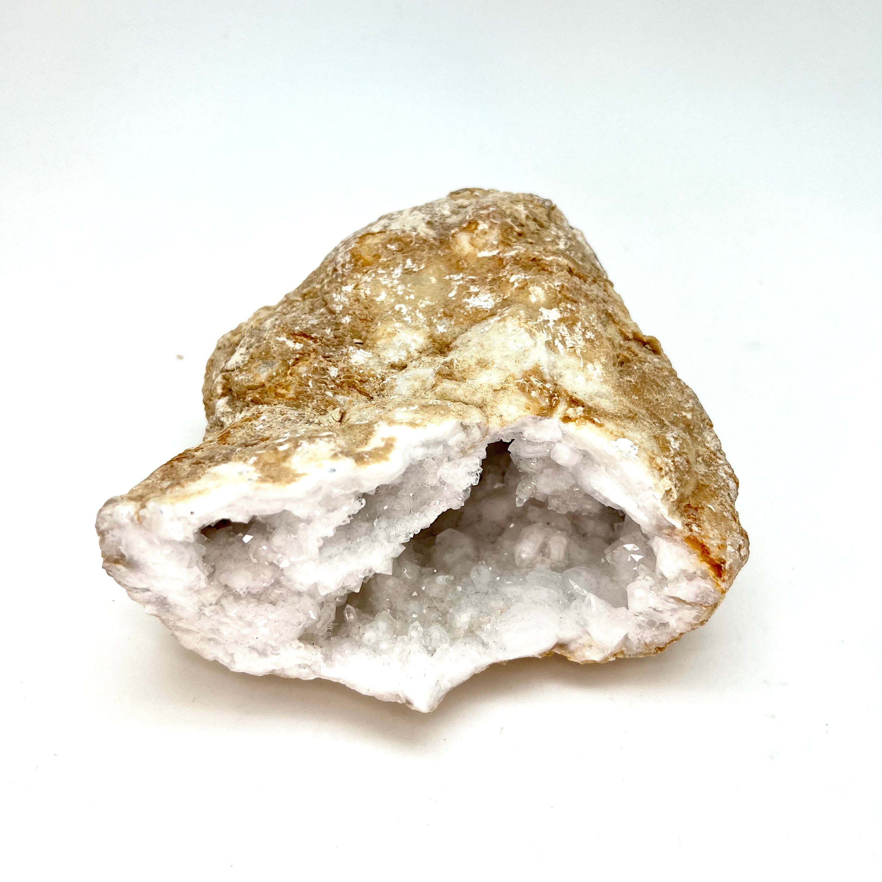 Natural Sugar Quartz Crystal Geode 750-1000 grams