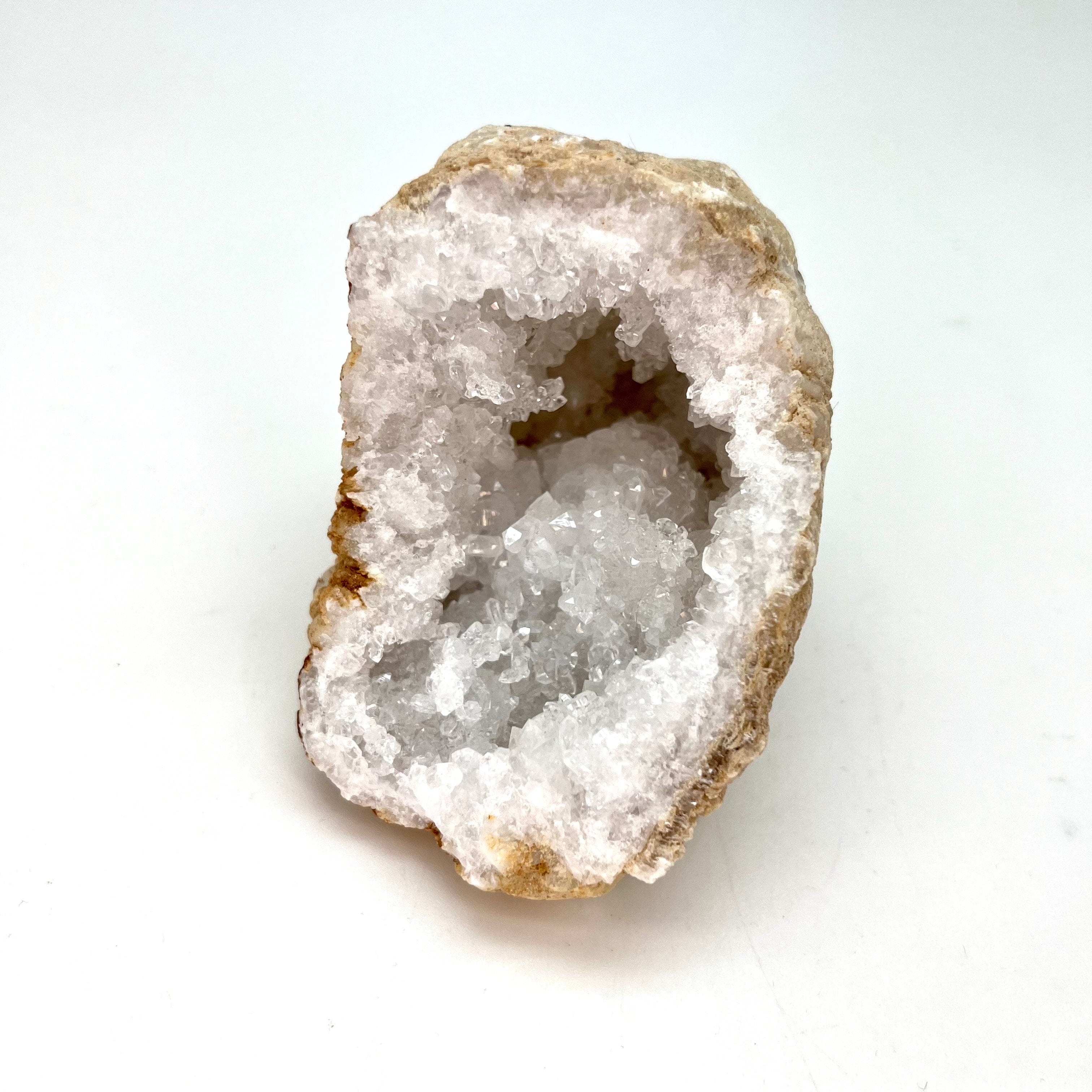 Natural Sugar Quartz Crystal Geode 400-500 grams