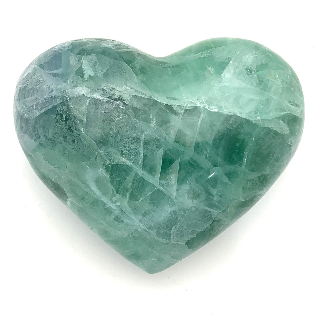 Fluorite Large Hearts for Emotional Healing