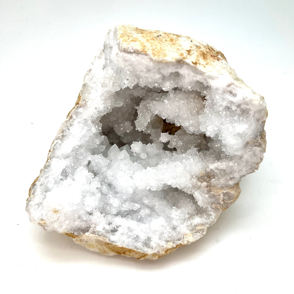 Natural Sugar Quartz Crystal Geode 1-1.5 kg