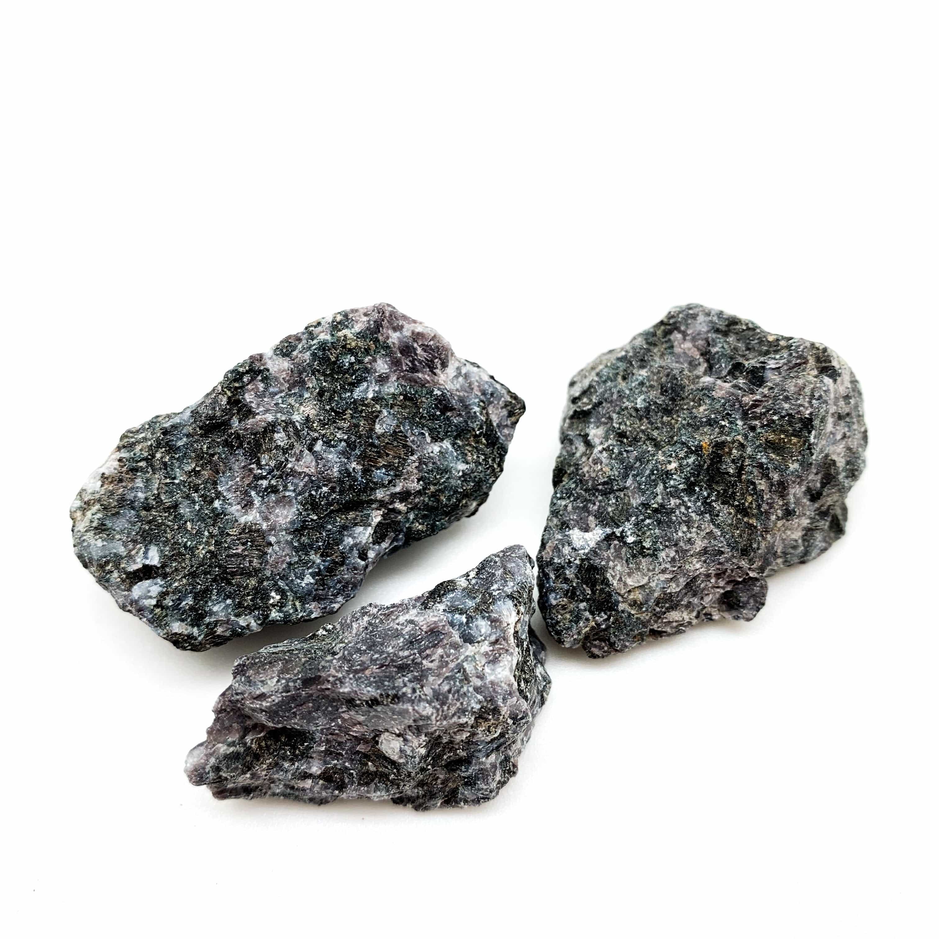 Indigo Gabbro for raising energy, clearing the aura, amplifying psychic awareness Rough