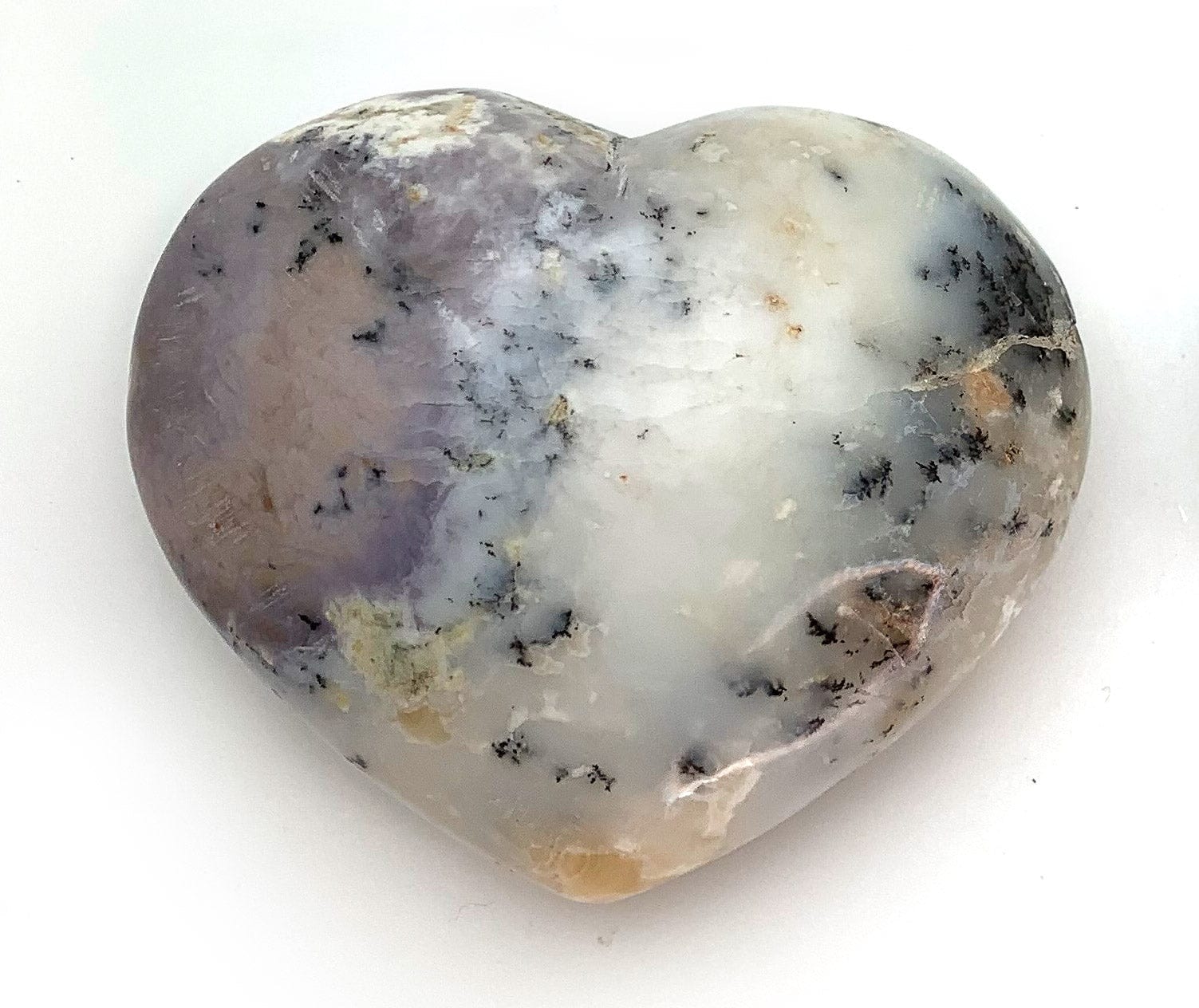 Agate Dendrite Heart