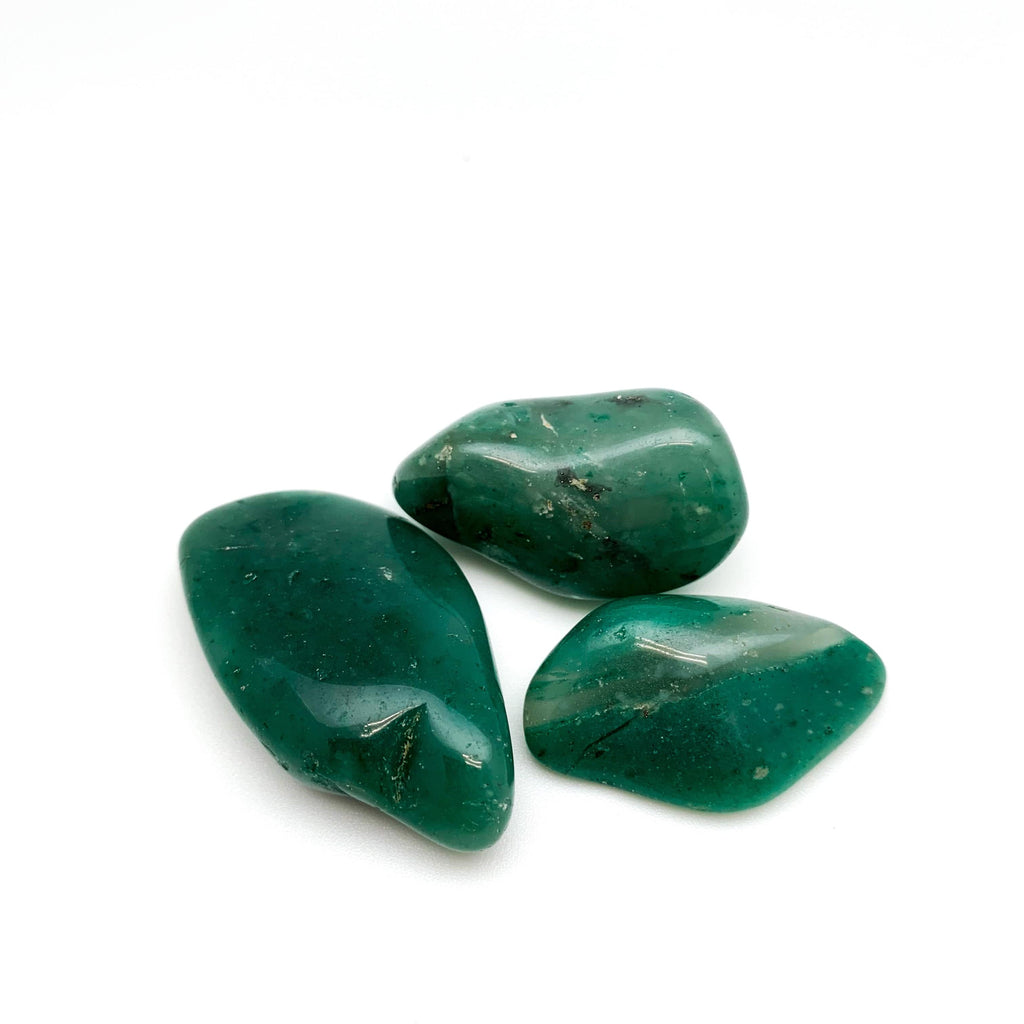 Chalcedony Green Tumbled Stone dissolving negative vibrations
