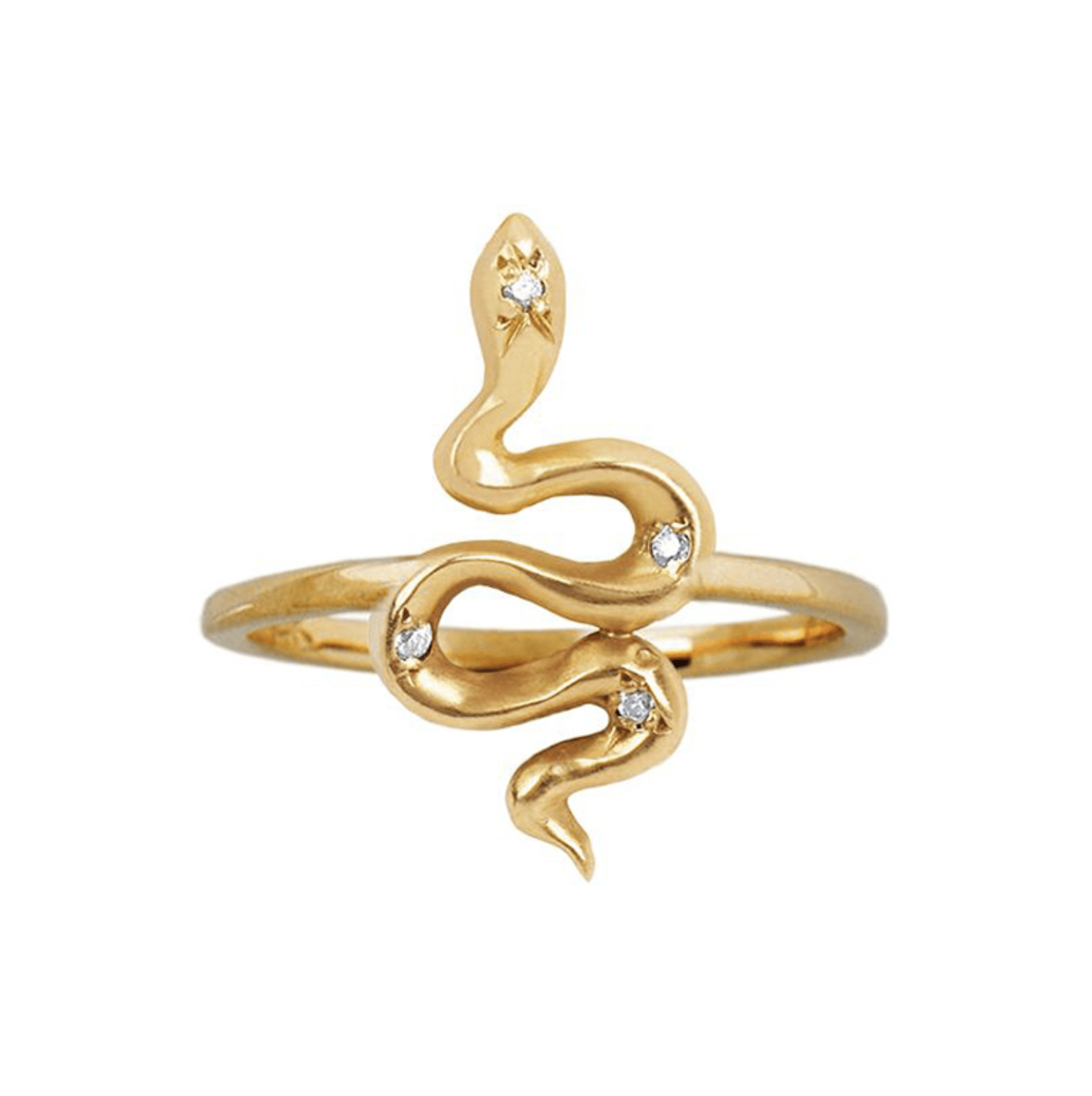 Transformation Snake Gold Plated Ring