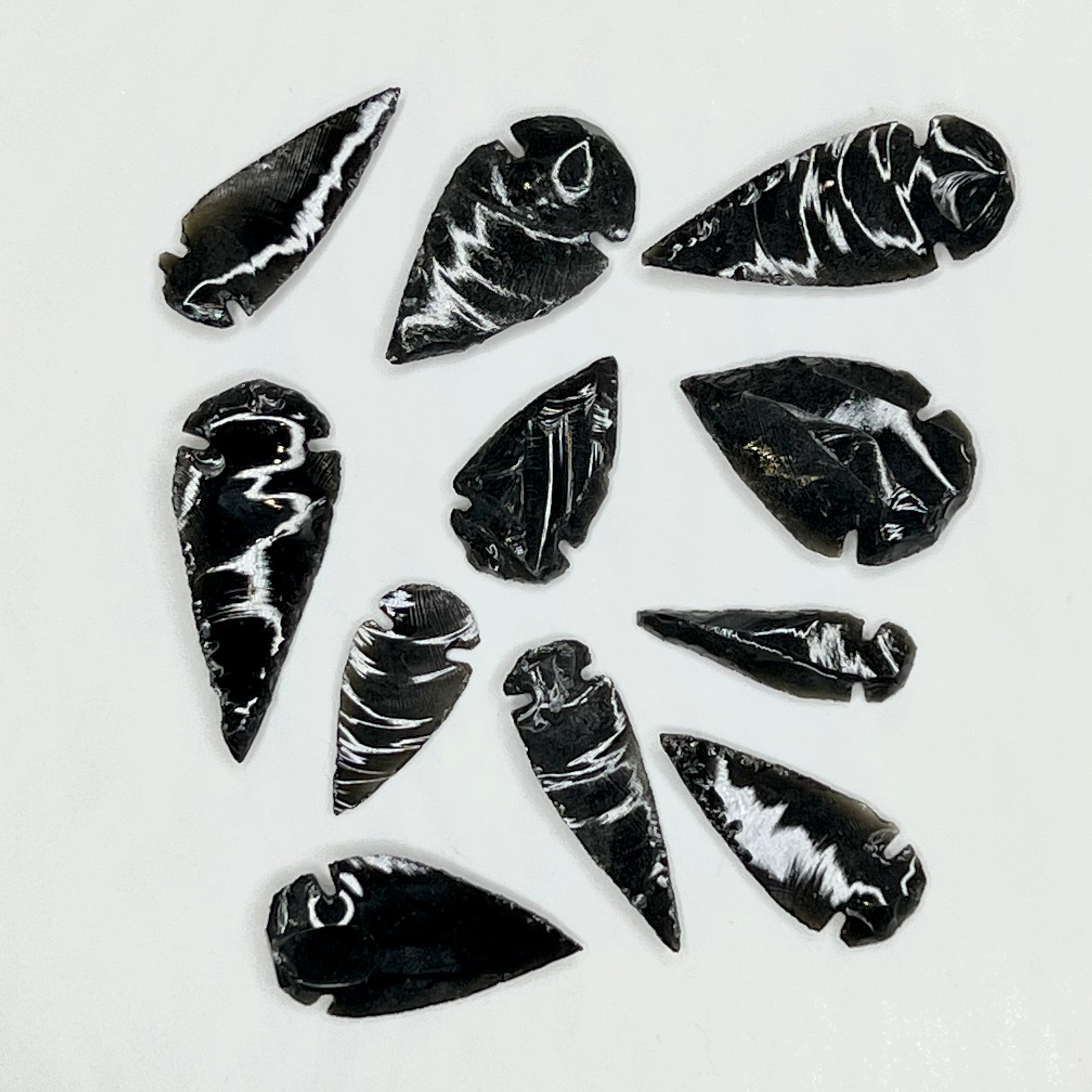 Obsidian Arrowhead Small