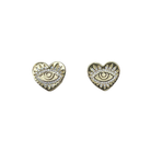 Spitfire Girl Ever Lasting Evil Eye Stud Earrings