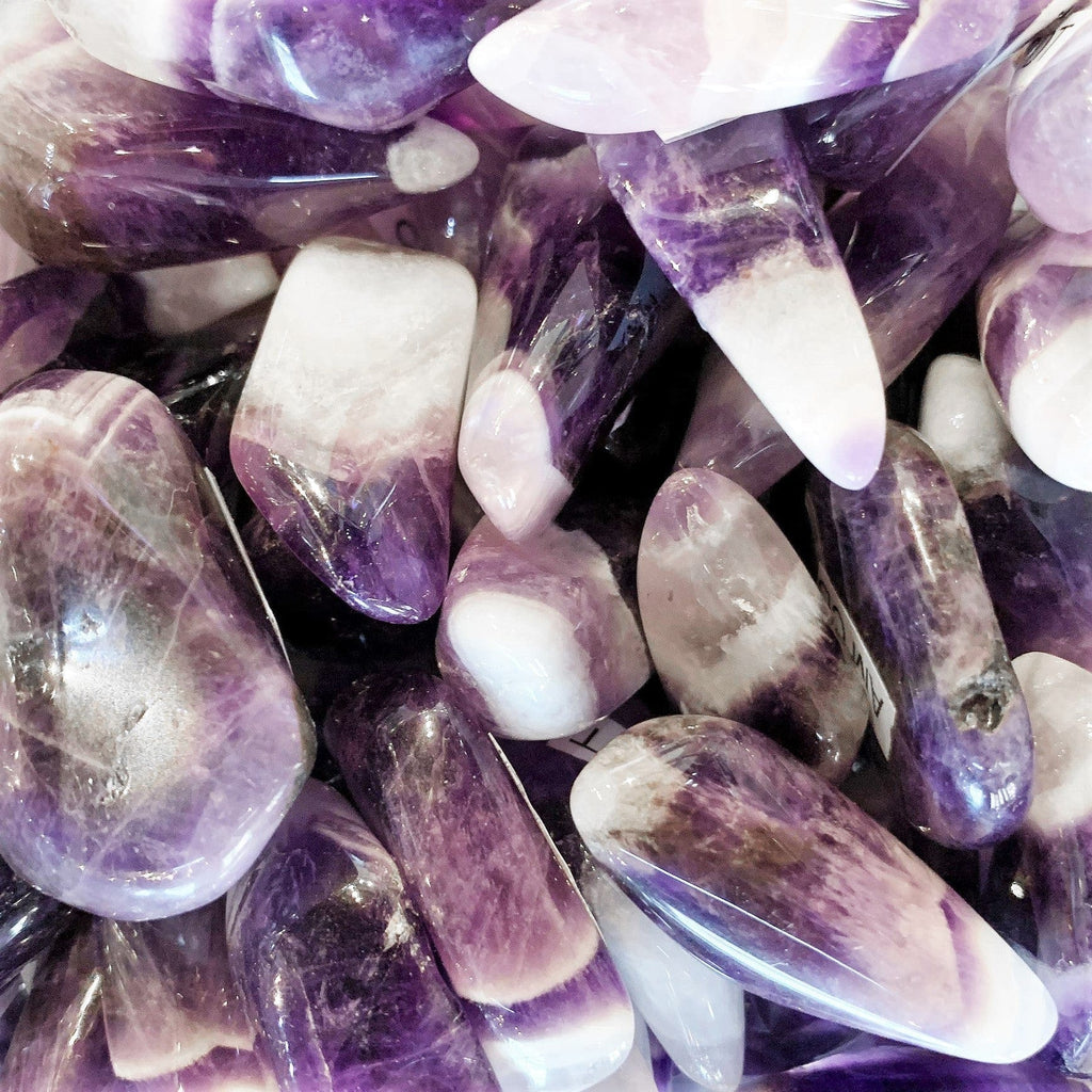 Amethyst Chevron for cleansing the aura, intuitive vision