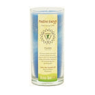 Positive Energy Visuddha Chakra Energy Jar Candle