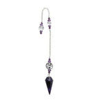 Amethyst Ying Yang Pendulum