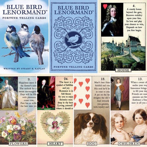Bluebird Lenormand Fortune Telling Cards