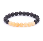 Calcite Lavastone Bracelet