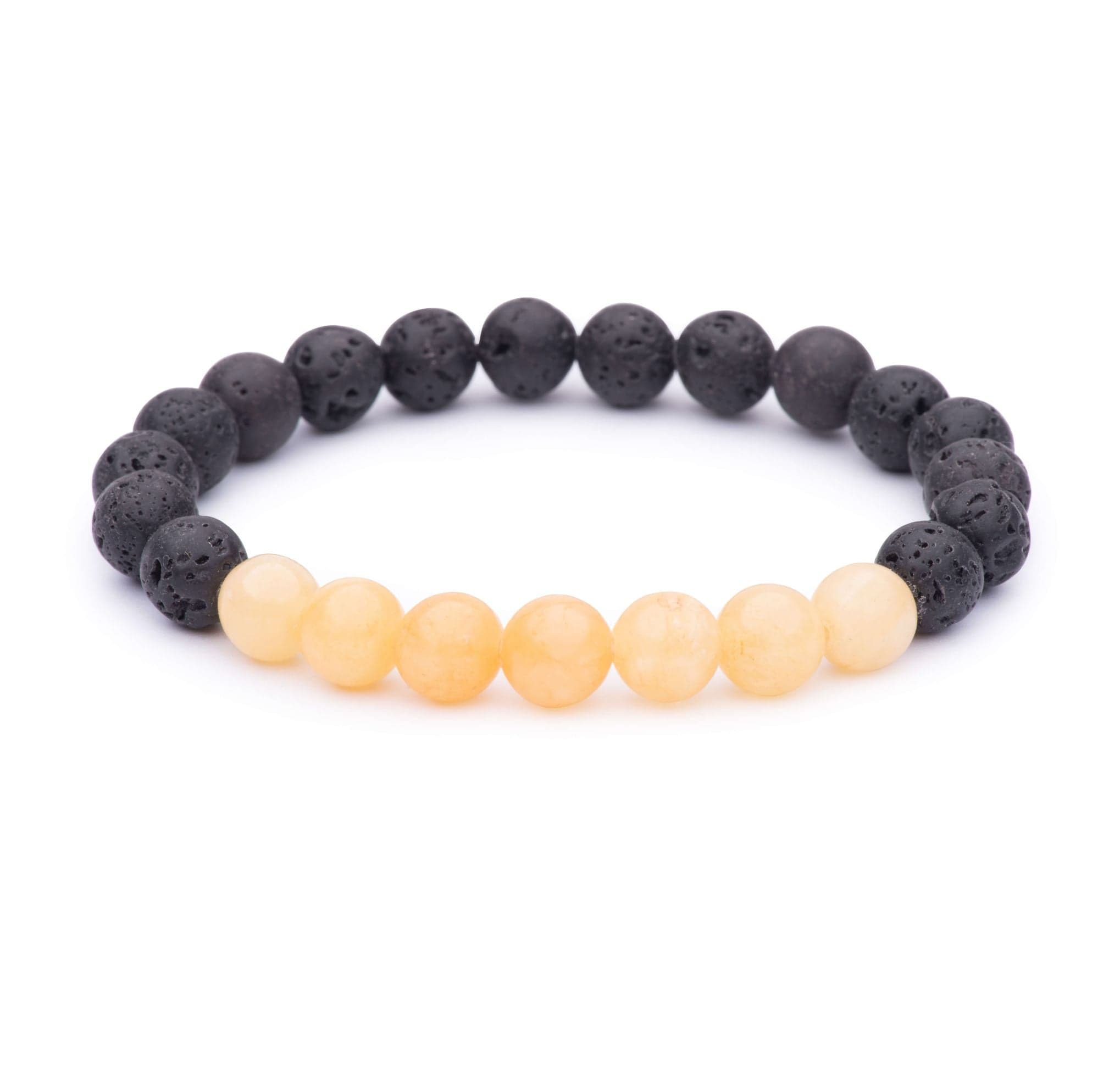 Calcite Lavastone Bracelet