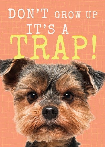 Growing Up "It's a Trap" Birthday Card