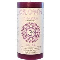 Crown Chakra Candles 3"x6" Pillar