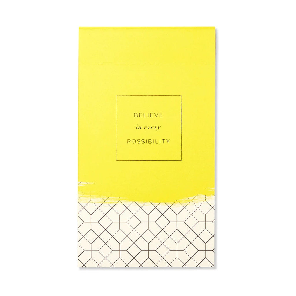 Believe in Every Possibility List Pad