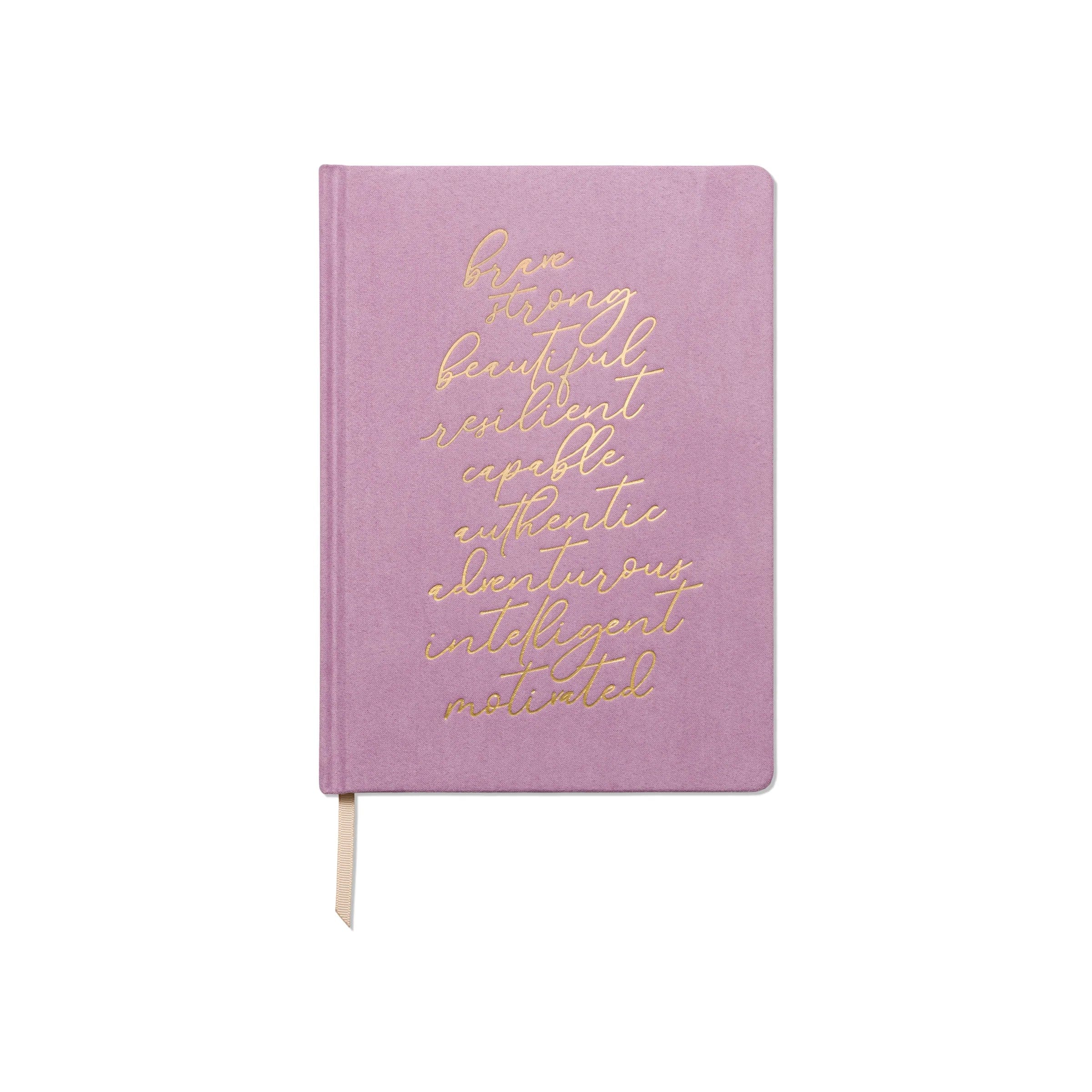 Affirmations Jumbo Bookcloth Journal