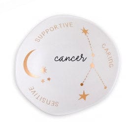 Stardust Astrology Bowls with Zodiac Sign Cancer