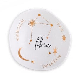 Stardust Astrology Bowls with Zodiac Sign Libra