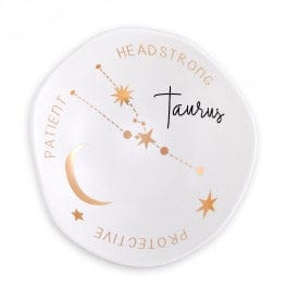Stardust Astrology Bowls with Zodiac Sign Taurus
