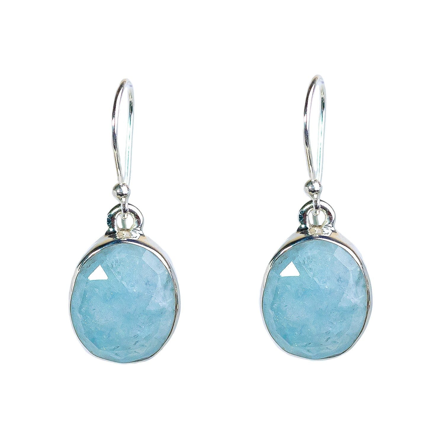 Aquamarine Serene Dreams Sterling Silver Earrings