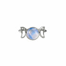 Moonstone Triple Goddess Ring