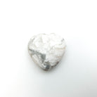 Crystal Stone Puff Hearts Howlite