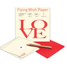 Mini Flying Wish Paper in Love Letters