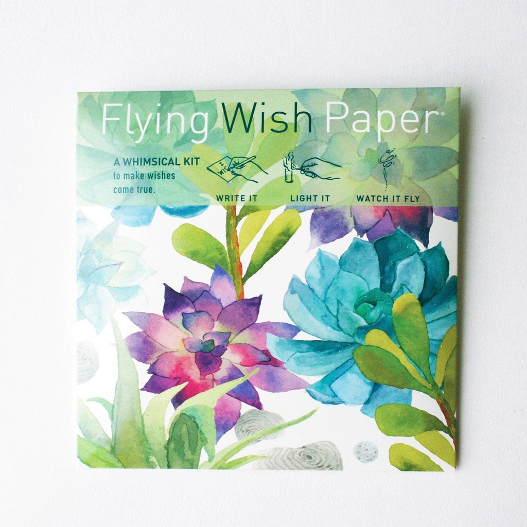 Mini Flying Wish Paper in Cactus Garden