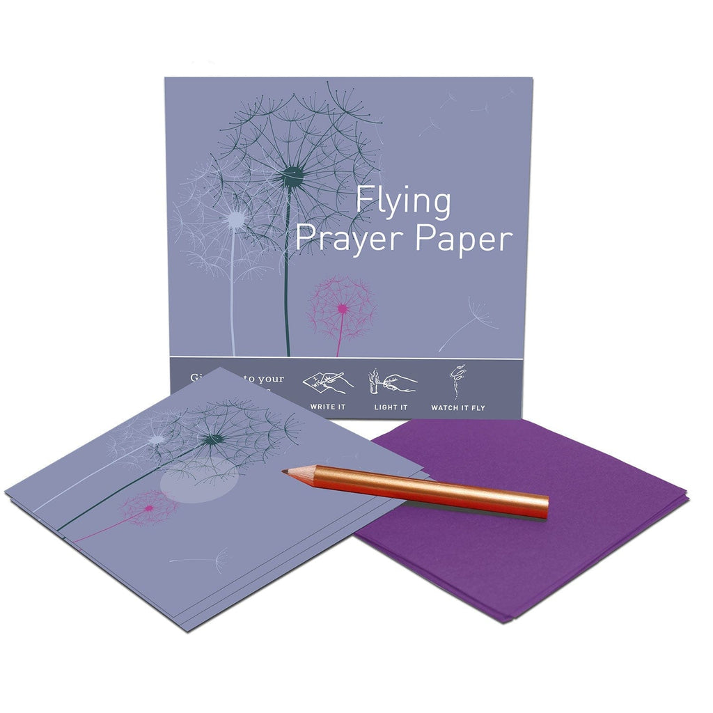 Mini Flying Wish Paper in Dandelion Prayer