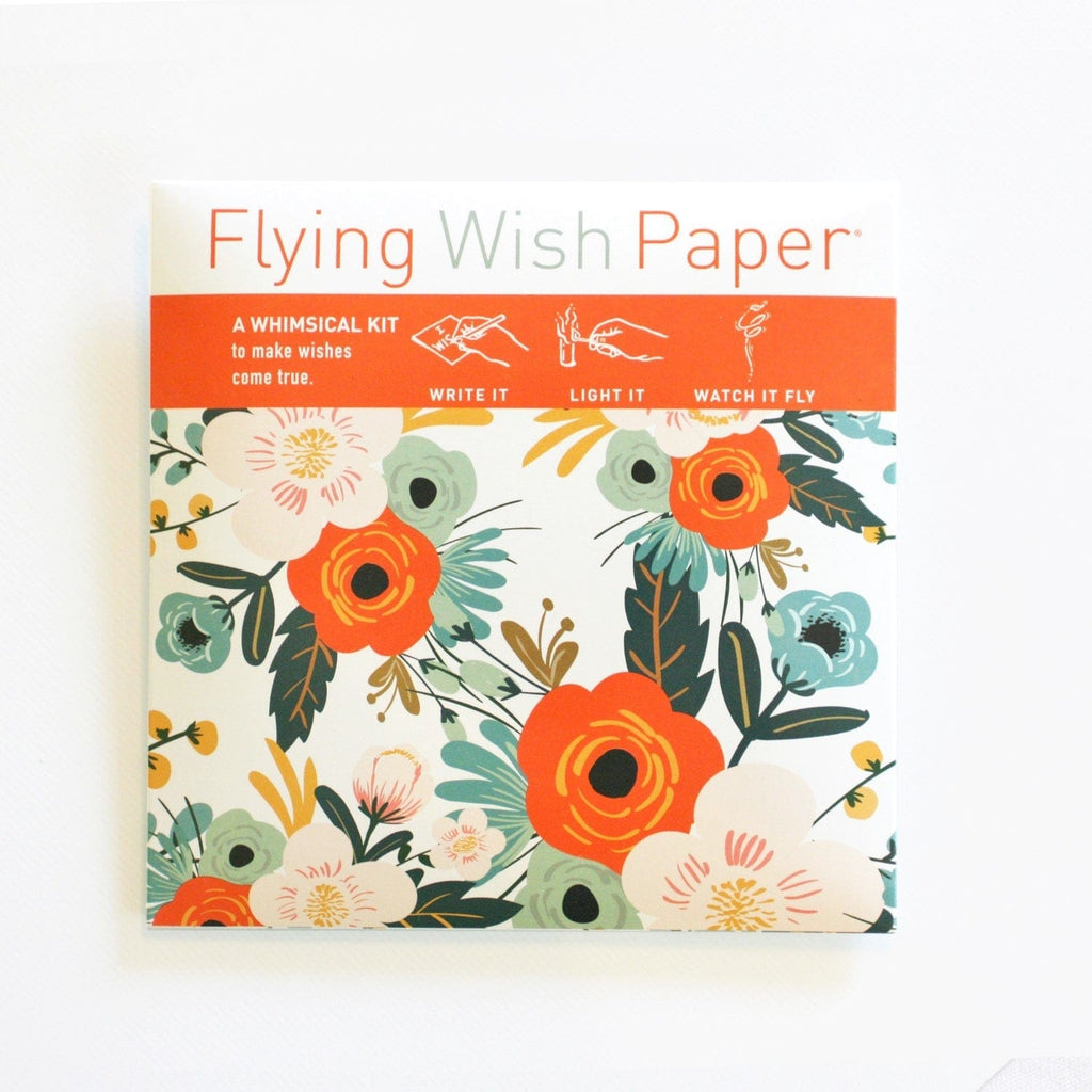 Mini Flying Wish Paper in Orange Blossom