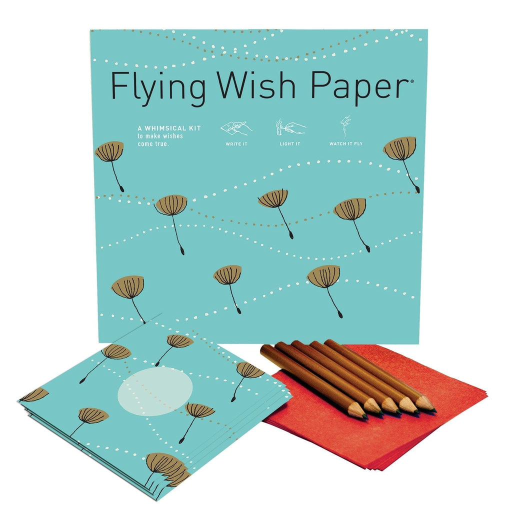 Large Flying Wish Paper in Puffs