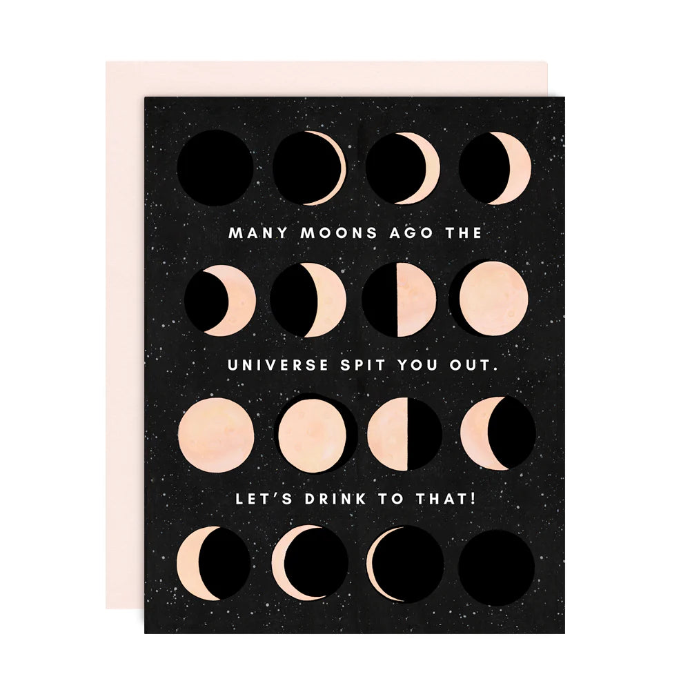 Many Moons Birthday Card