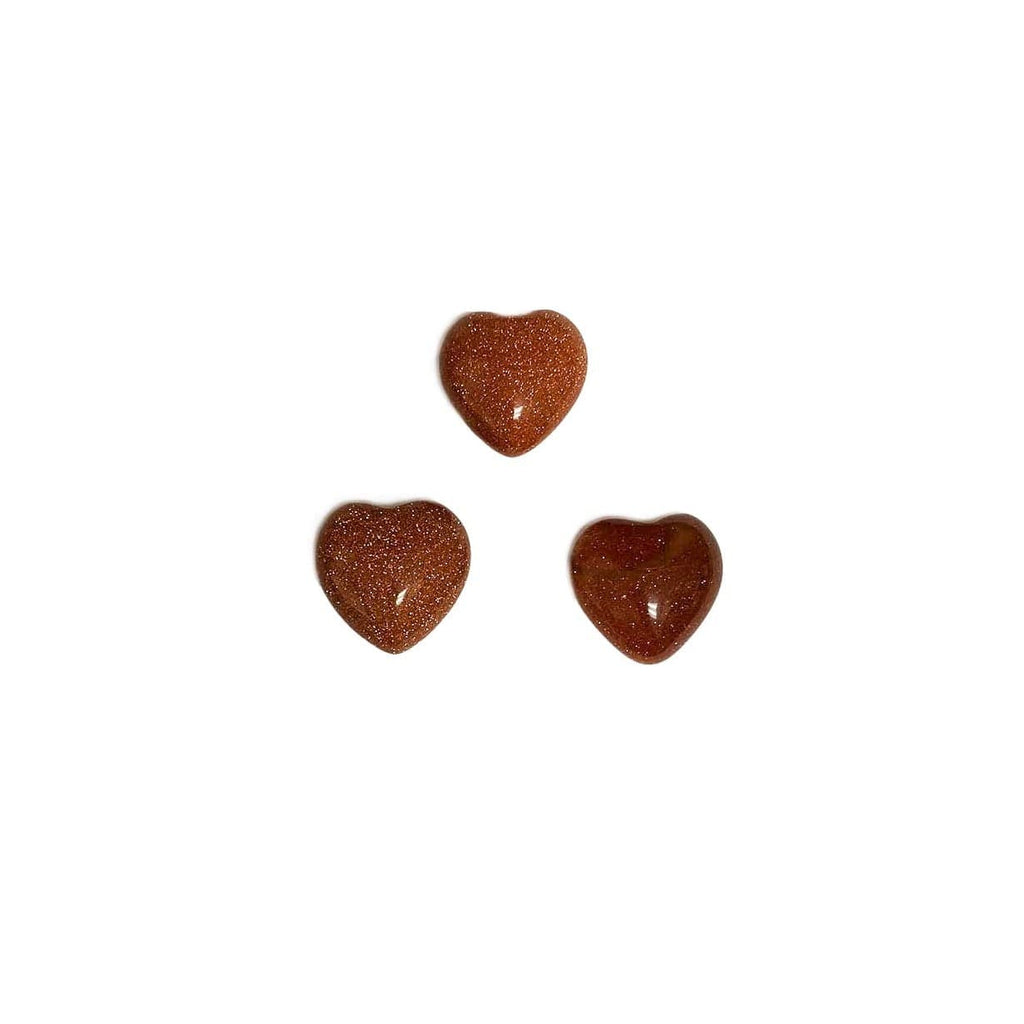 Goldstone Mini Puff Heart