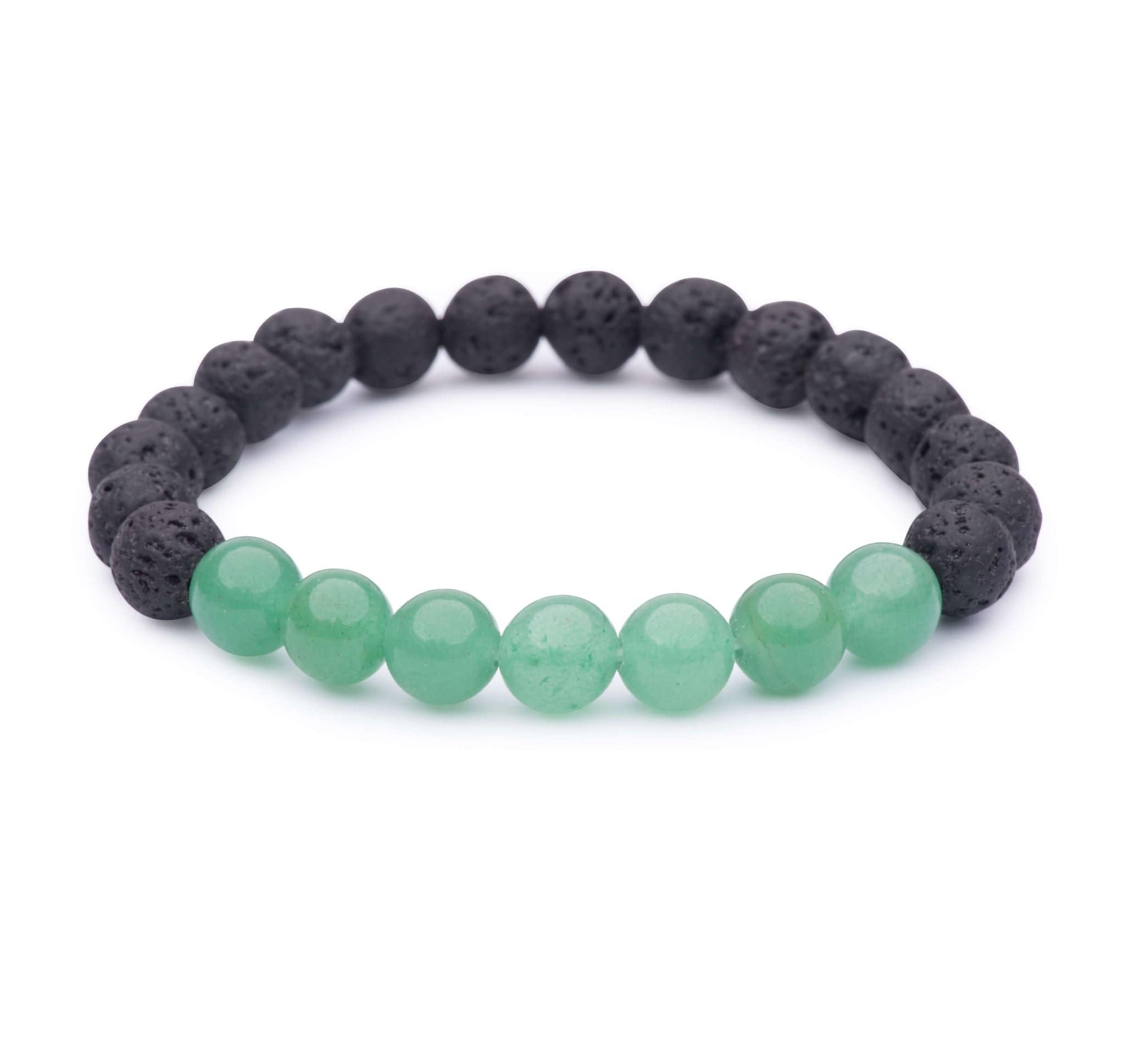 Aventurine Lavastone Bracelet