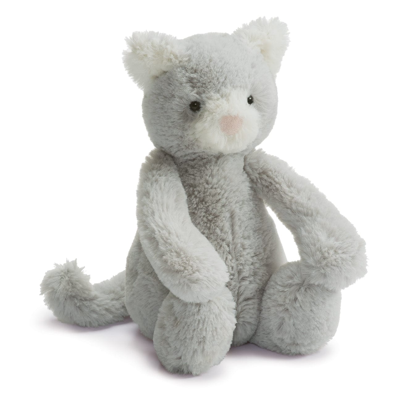 Jellycat Small Bashful Grey Kitty