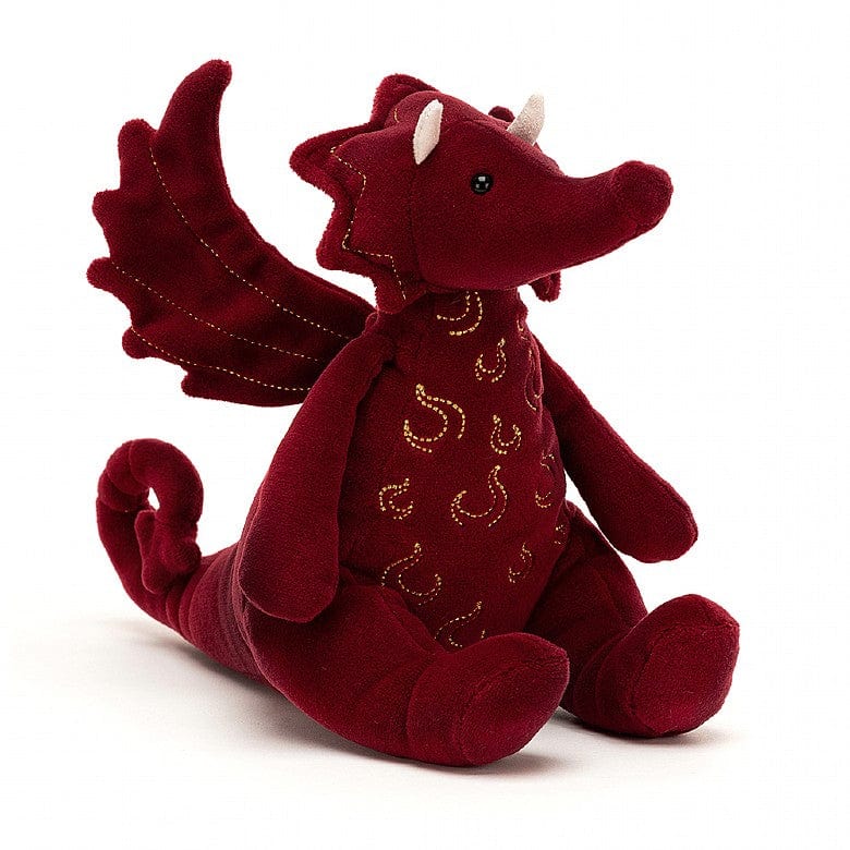 Jellycat Ruby Dragon Sold Out Plush outlet Stuffed Animal Rare NWT