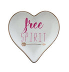 Free Spirit' Heart Trinket Tray