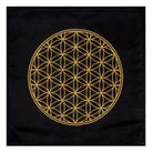 Flower of Life Printed Crystal Mat