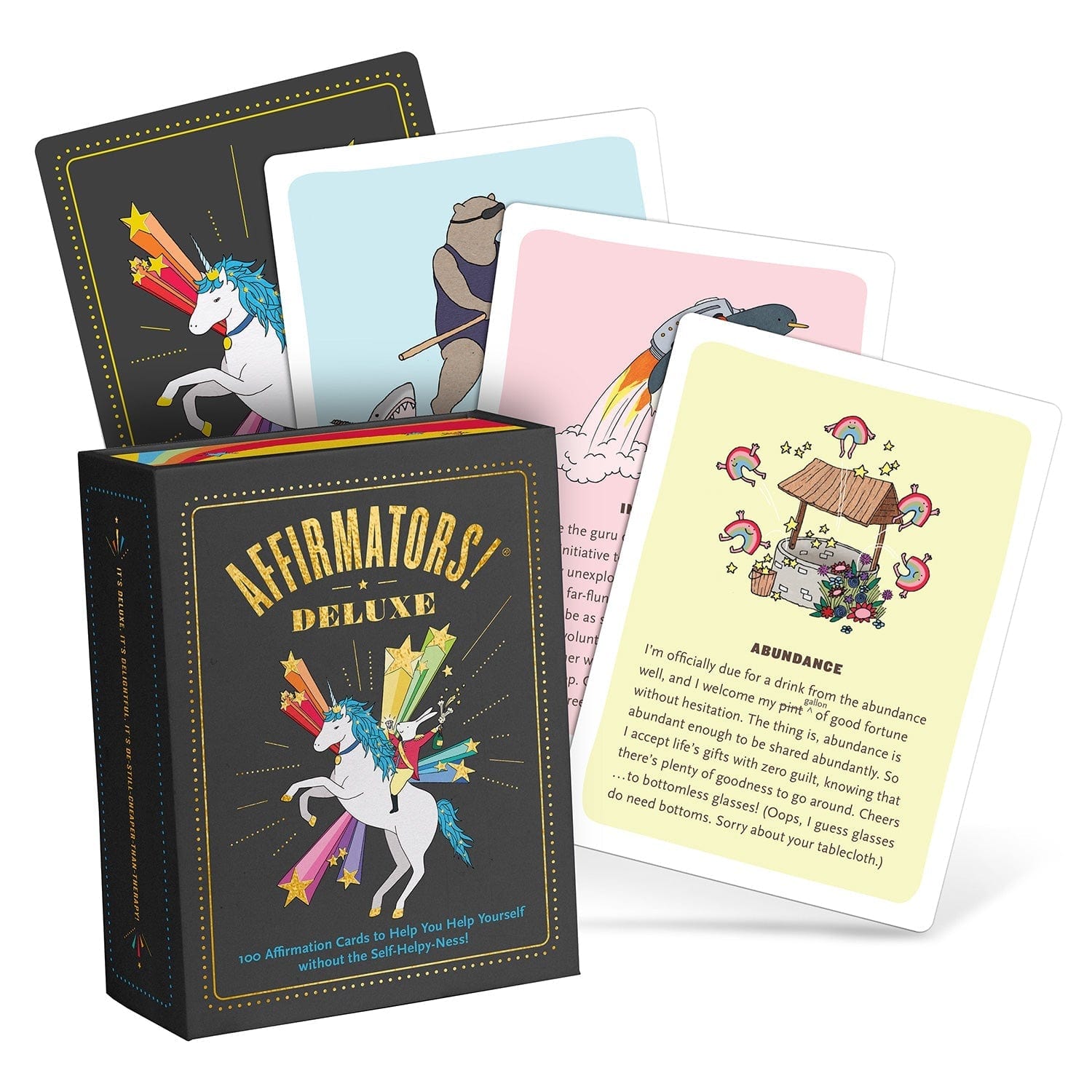 Affirmators! Deluxe Deck: 100 Affirmation Cards