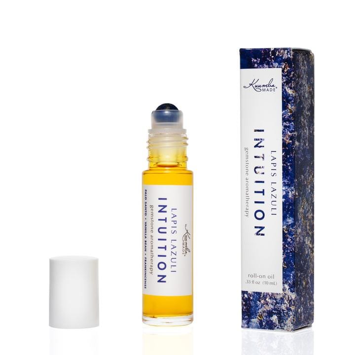 Lapis Lazuli Intuition Gemstone Aromatherapy Roll-On