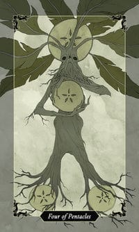 Dark Wood Tarot Cards