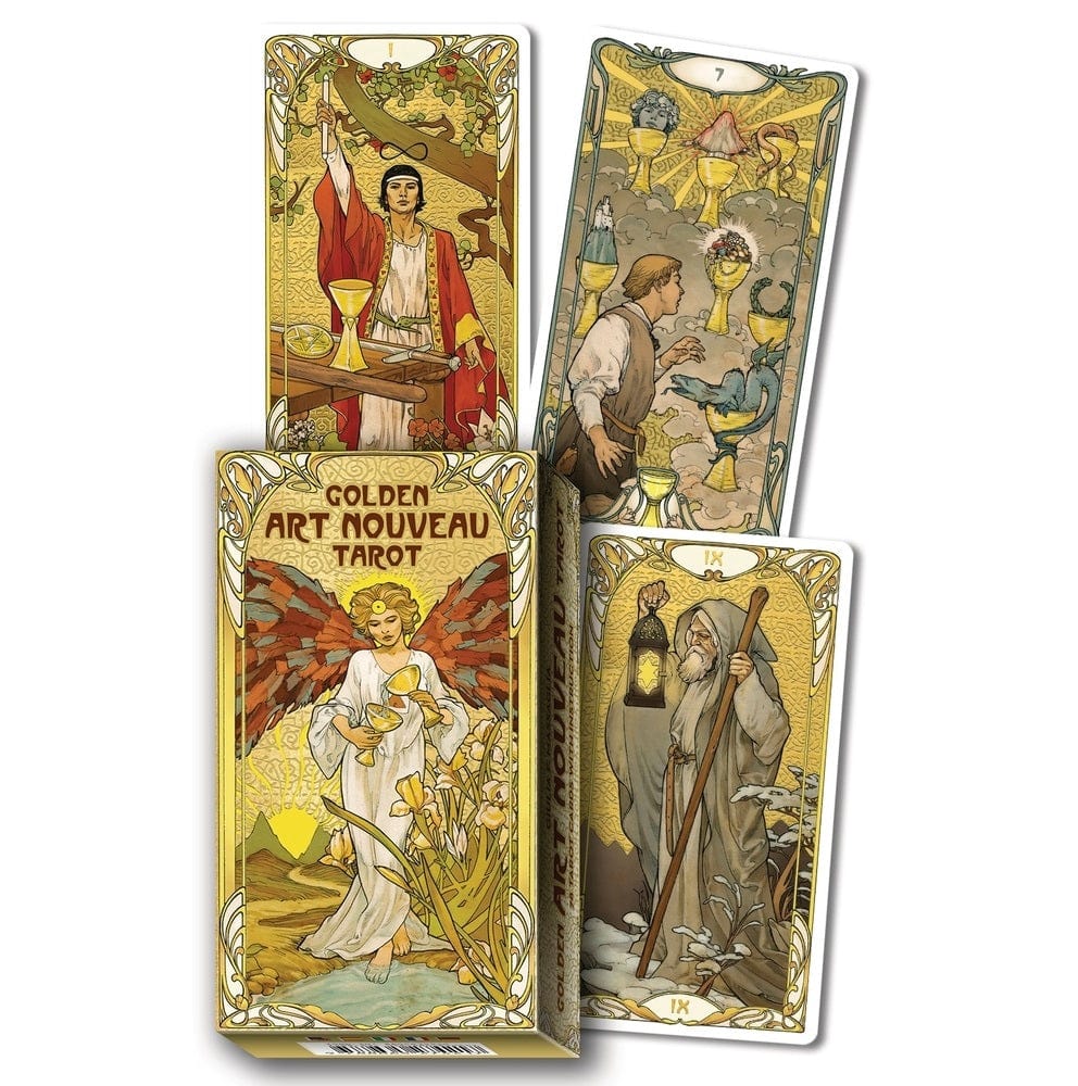 Golden Art Nouveau Tarot