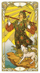 Golden Art Nouveau Tarot