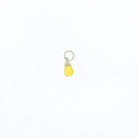 Citrine Sterling Silver Mini Charm