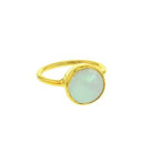 gold rainbow moonstone ring lotus jewelry studio