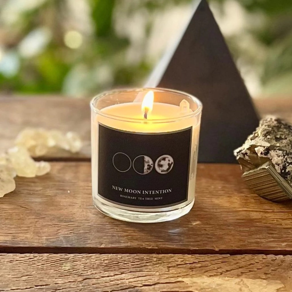 New Moon Intention Soy Candle