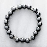 Men's Stone Bracelets Hematite