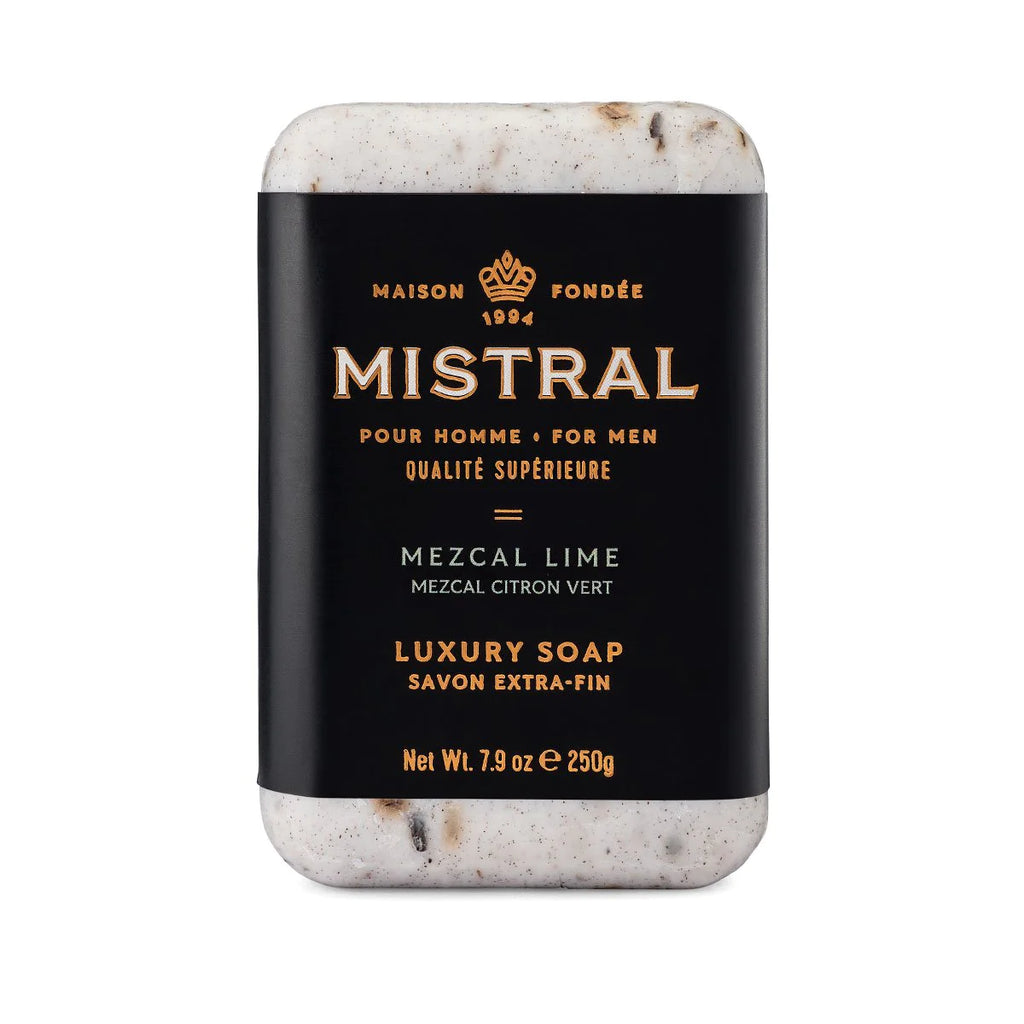 Mezcal Lime Mistral Pour Homme Bar Soap