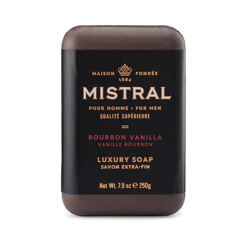 Bourbon Vanilla Mistral Pour Homme Bar Soap